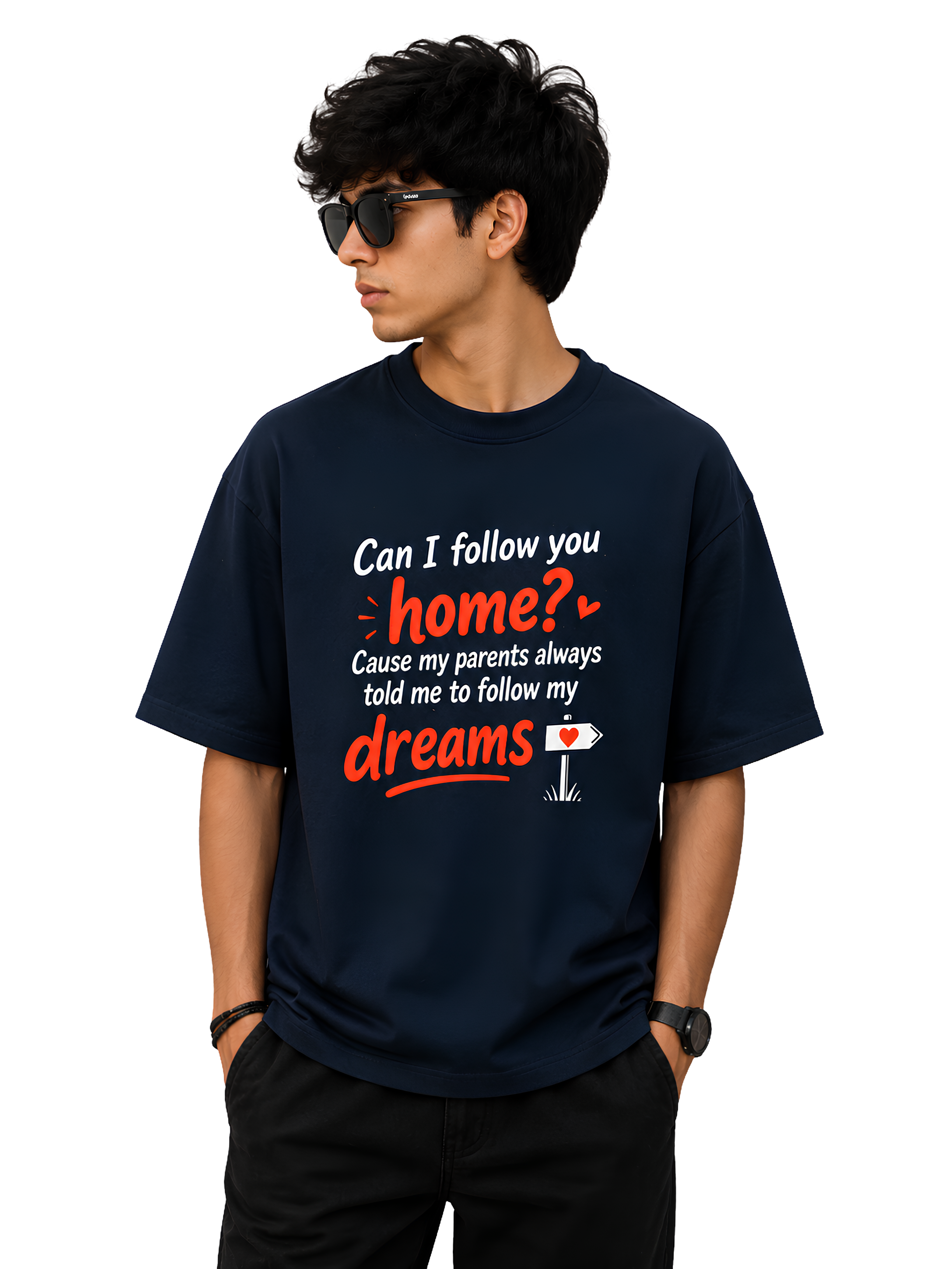 Follow Your Dreams Oversized T-Shirt – Unisex UT27
