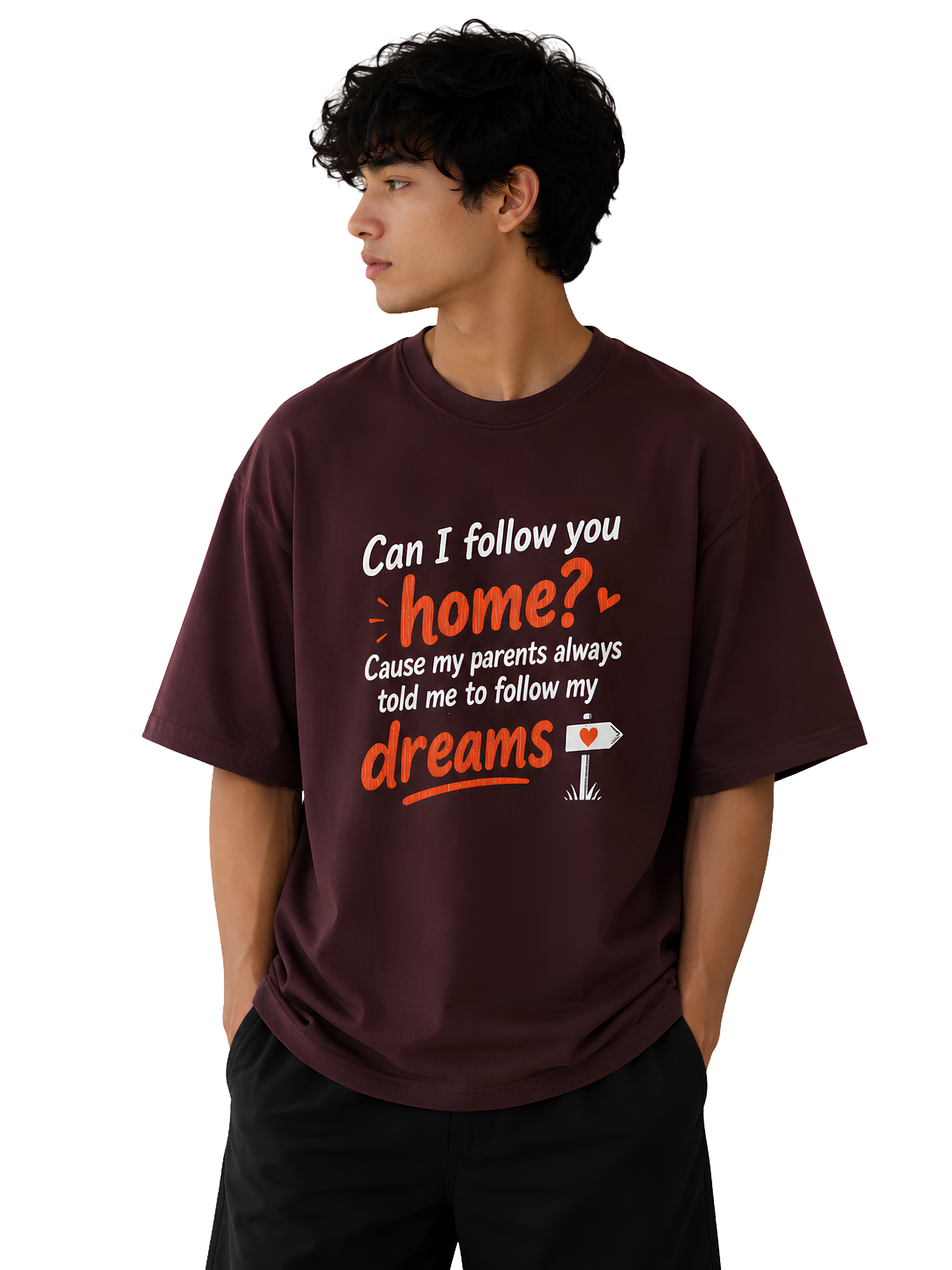 Follow Your Dreams Oversized T-Shirt – Unisex UT27