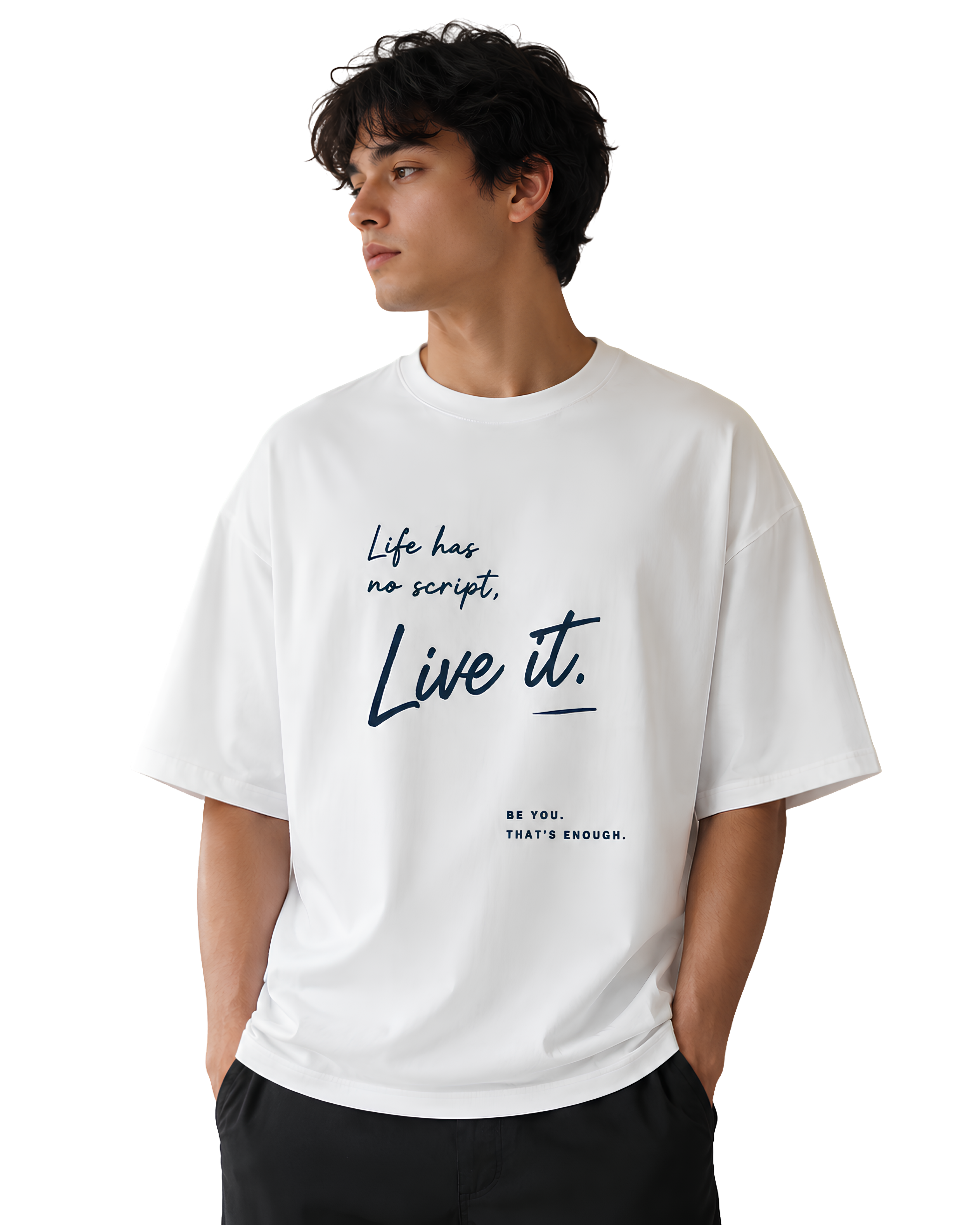 Live It Oversized T-Shirt – Unisex UT27