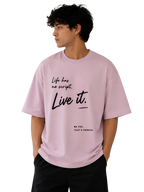 Live It Oversized T-Shirt – Unisex UT27
