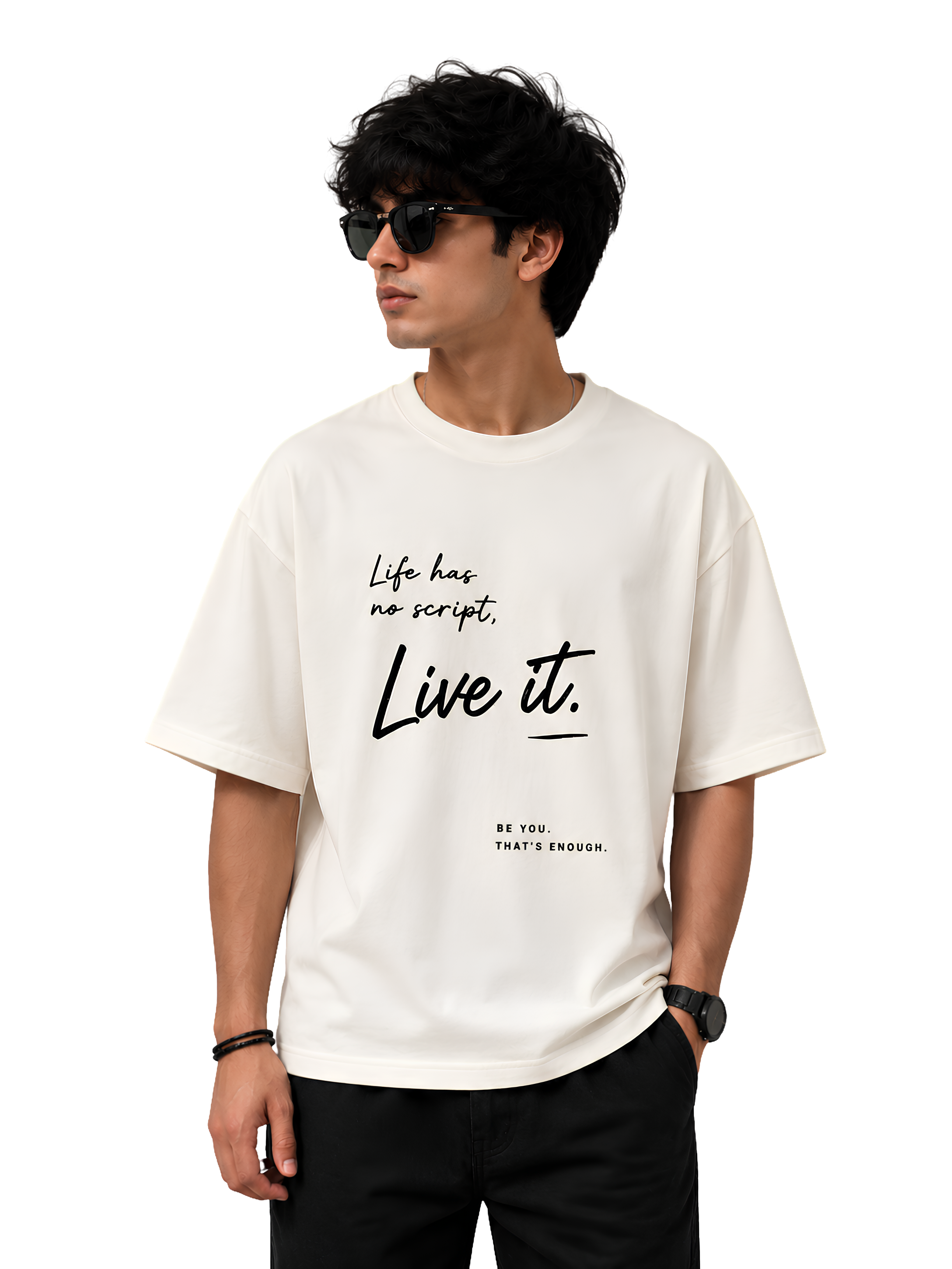 Live It Oversized T-Shirt – Unisex UT27