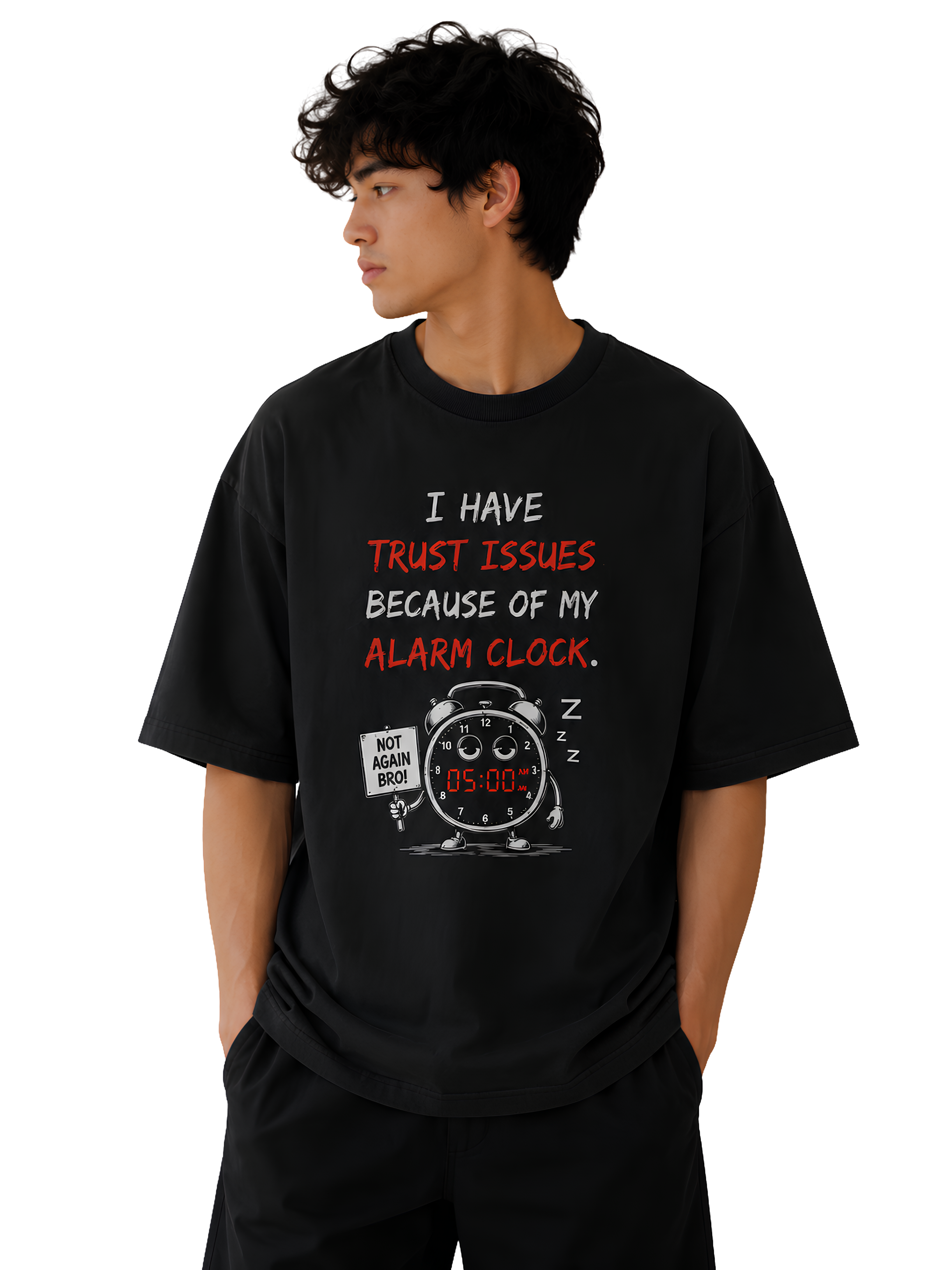Trust Issues Oversized T-Shirt – Unisex UT27