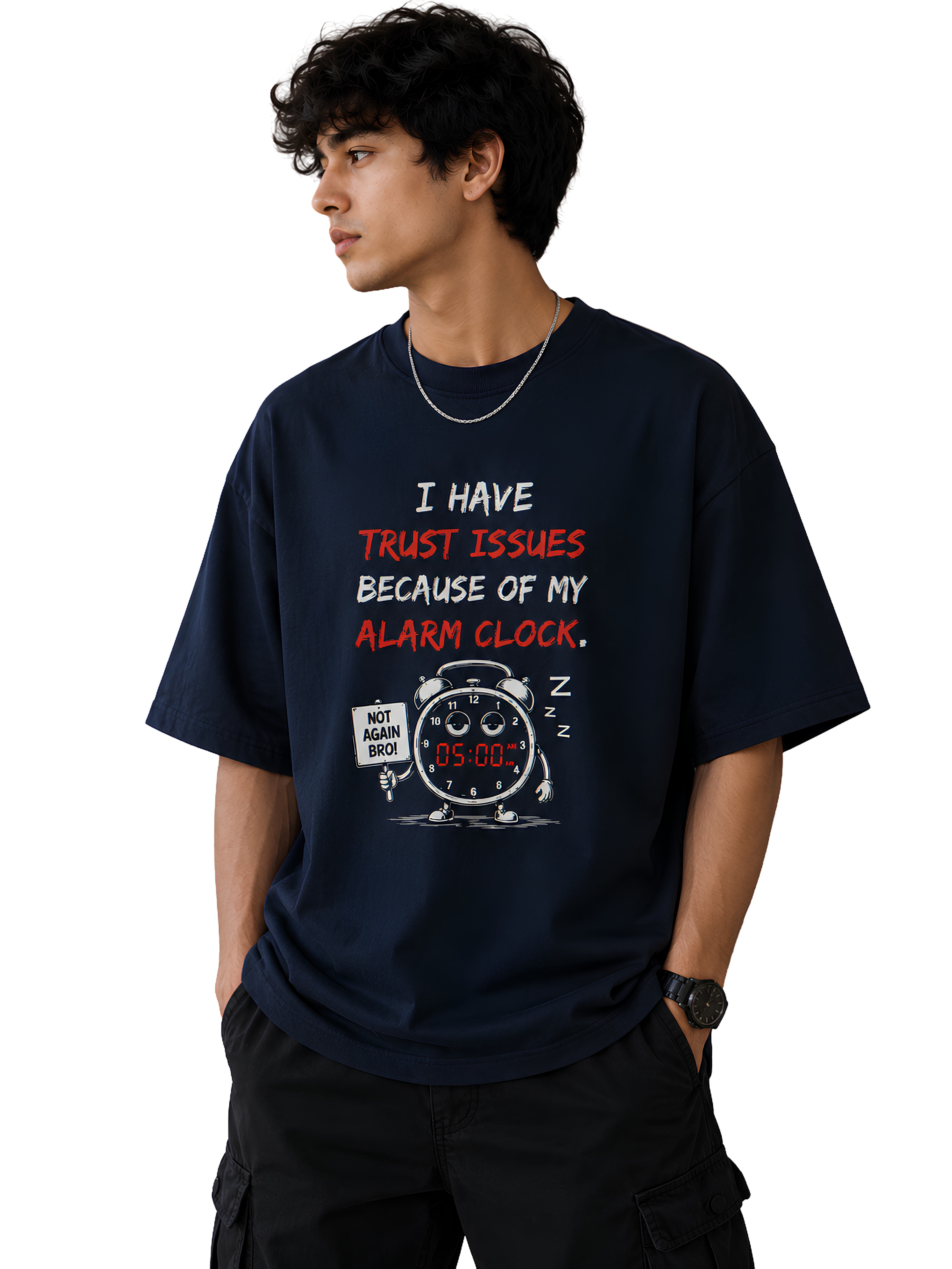 Trust Issues Oversized T-Shirt – Unisex UT27