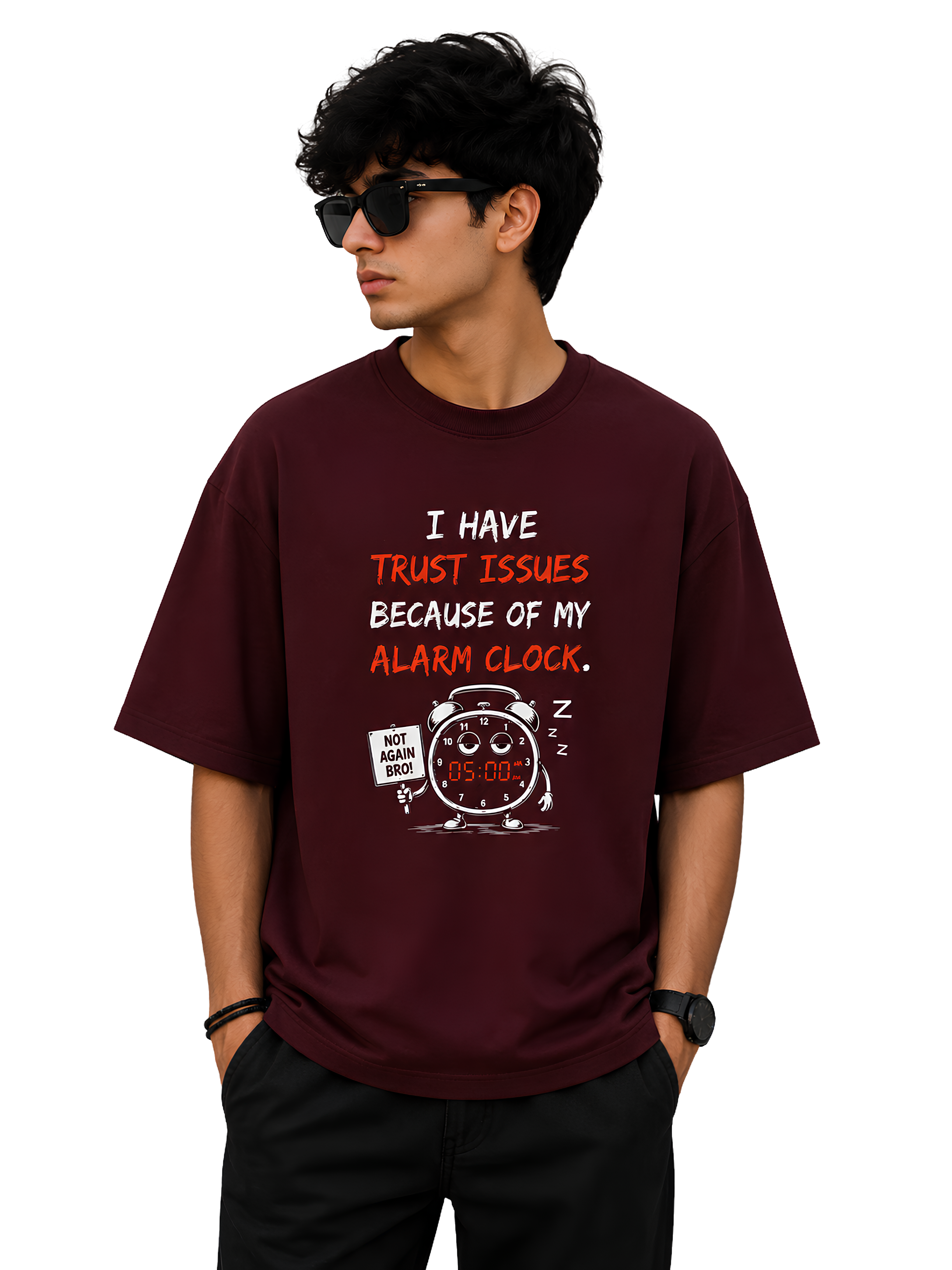 Trust Issues Oversized T-Shirt – Unisex UT27