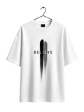 Believe Graphic Oversized T-Shirt