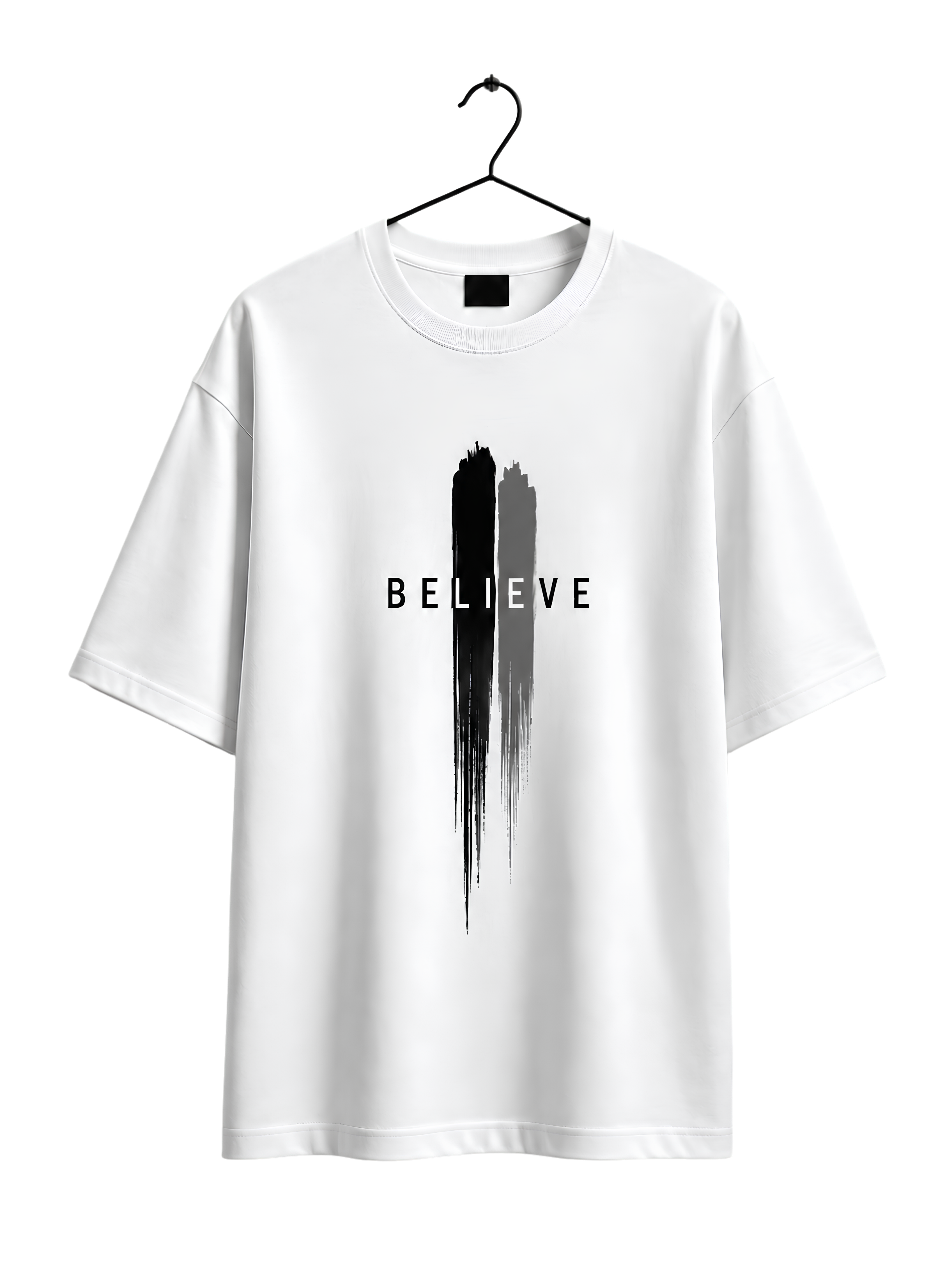 Believe Graphic Oversized T-Shirt
