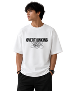 Overthinking Graphic Oversized T-Shirt