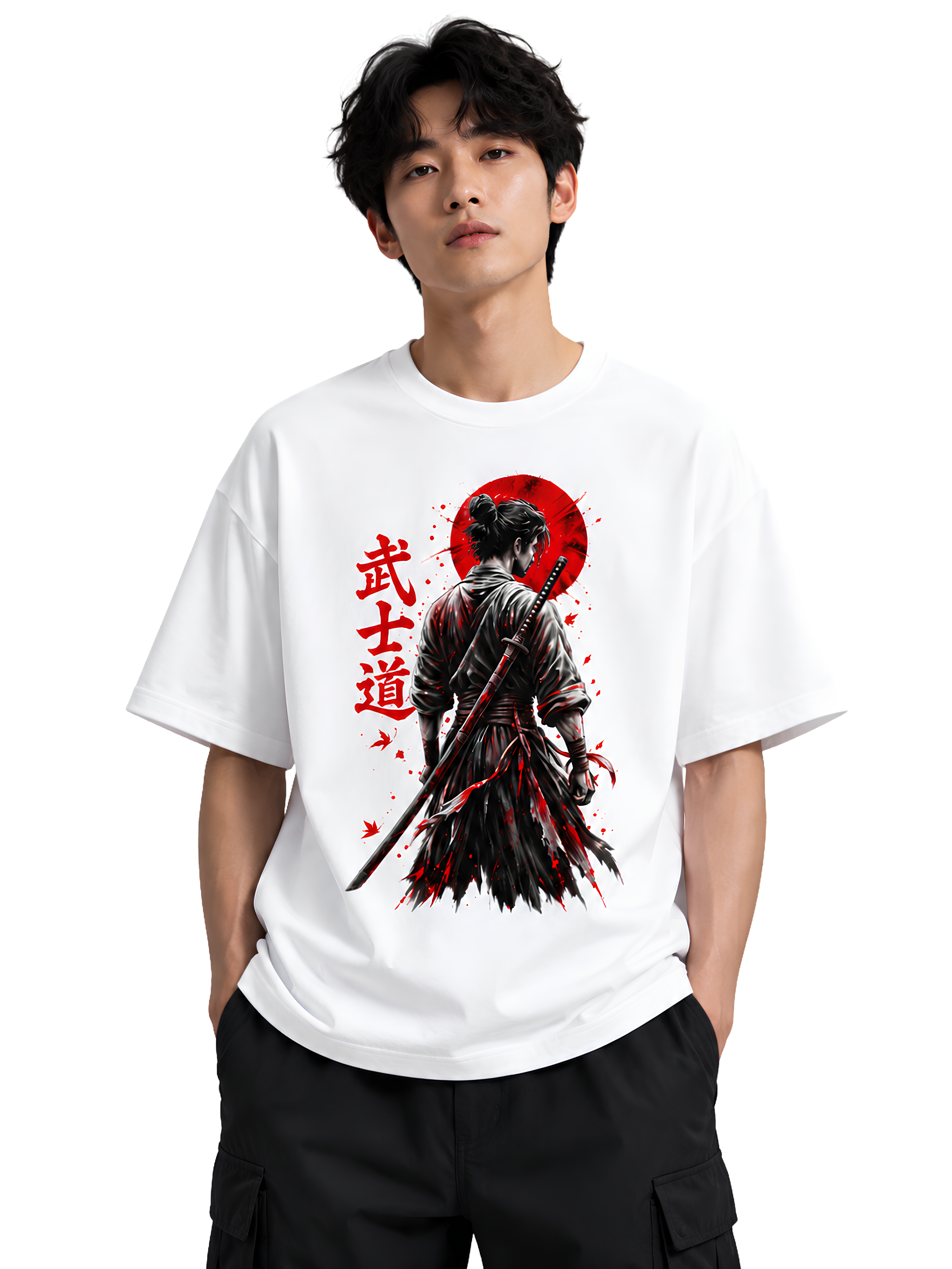 Samurai Warrior Oversized T-Shirt
