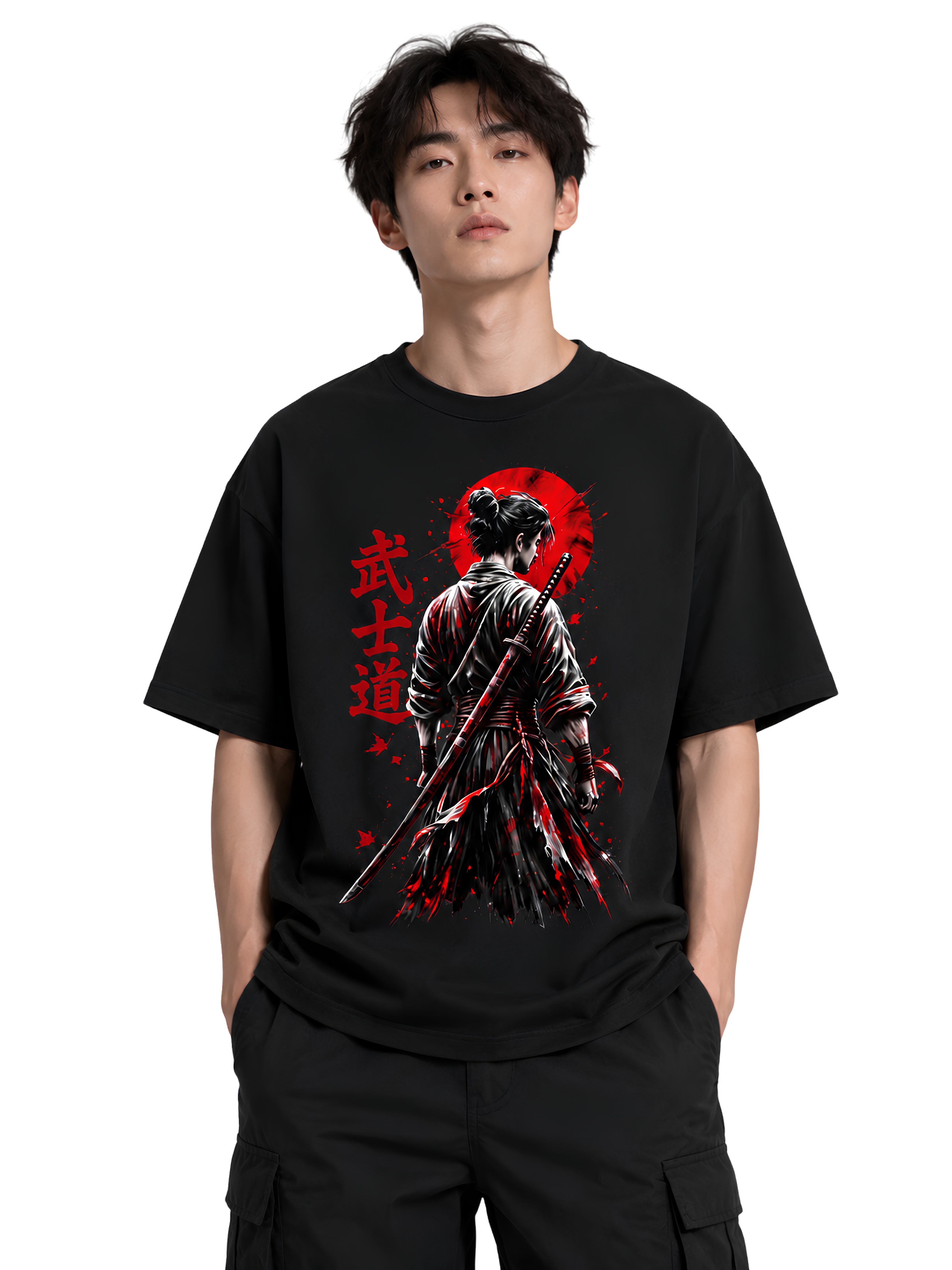 Samurai Warrior Oversized T-Shirt