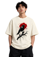 Raven Eclipse Oversized T-Shirt