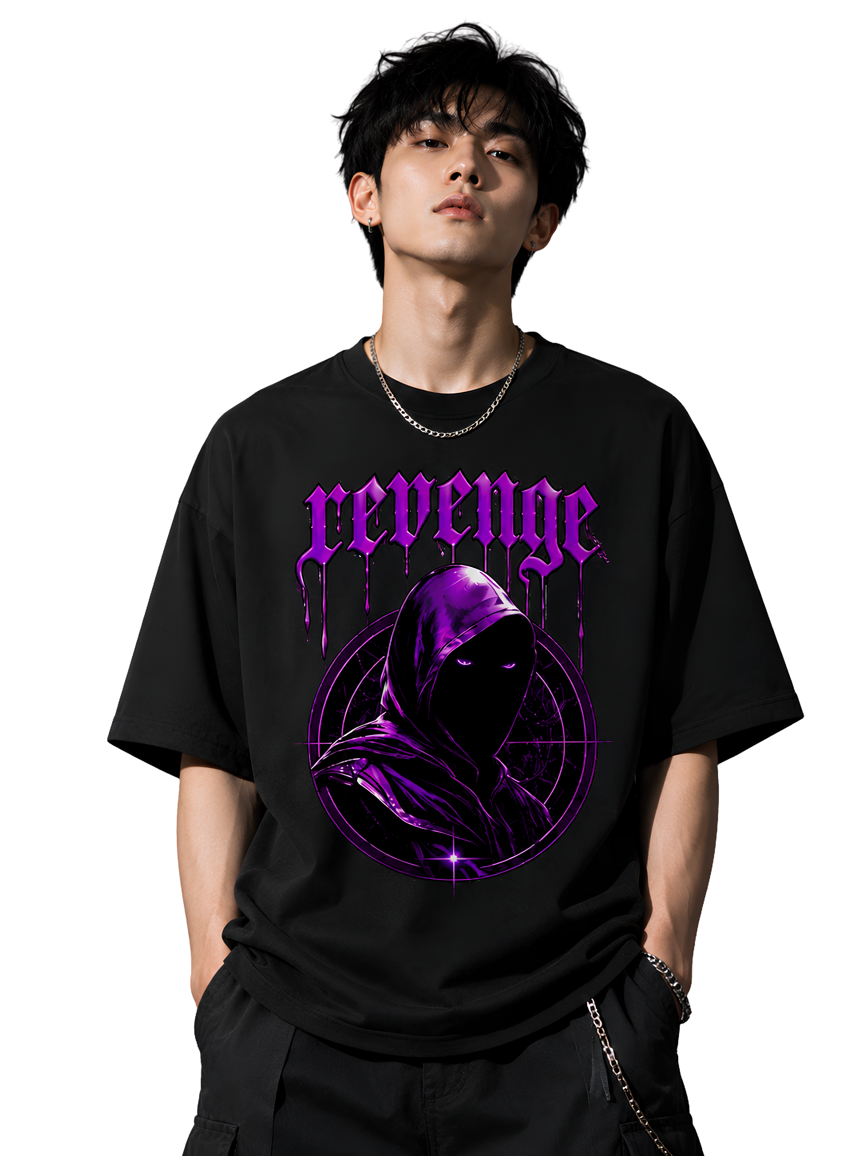 Revenge Shadow Oversized T-Shirt