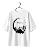 No Risk No Story Oversized Graphic T-Shirt