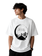 No Risk No Story Oversized Graphic T-Shirt