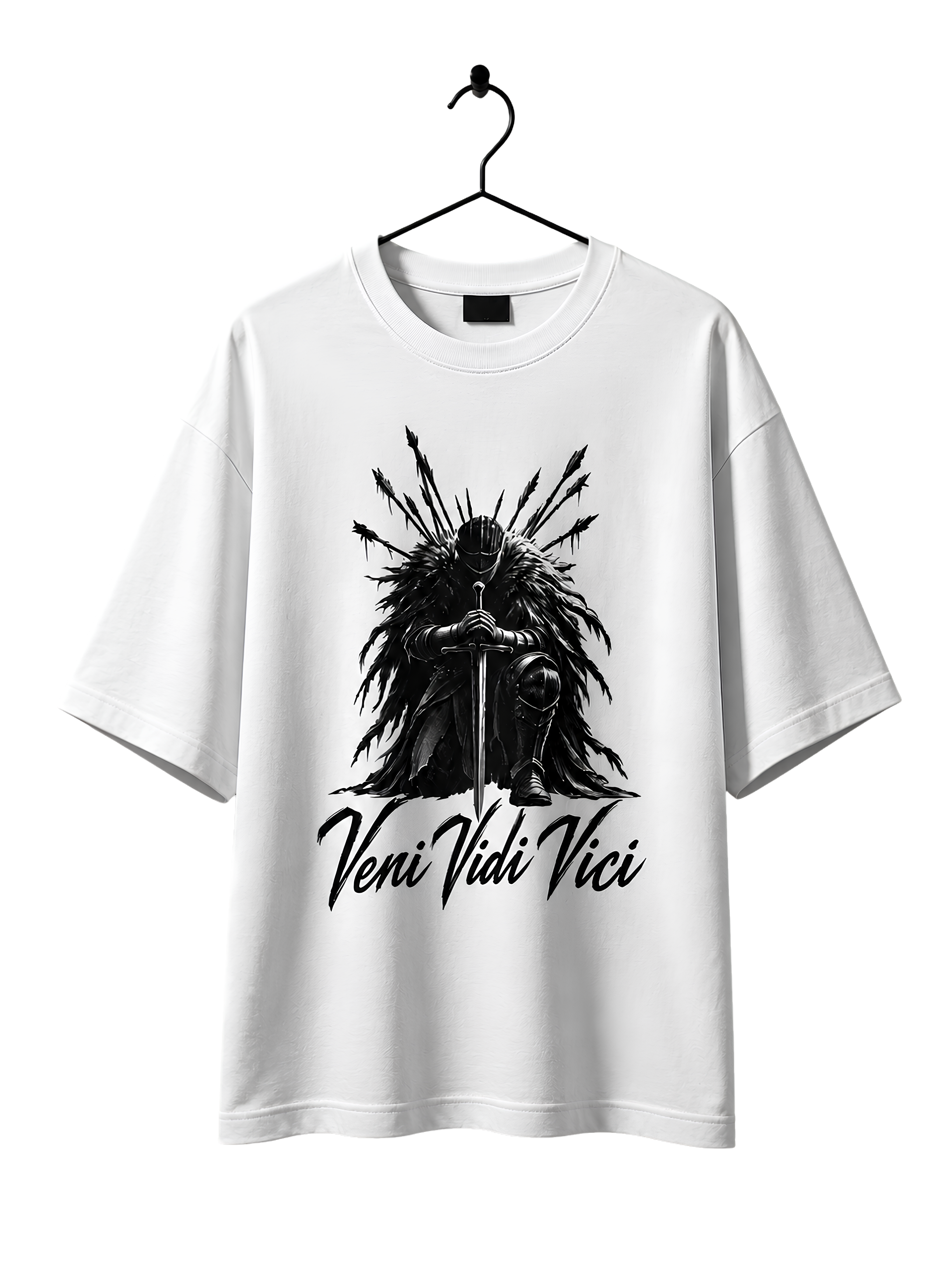 Veni Vidi Vici Warrior Oversized T-Shirt