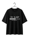 No Sleep Oversized Graphic T-Shirt