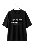 No Sleep Oversized Graphic T-Shirt